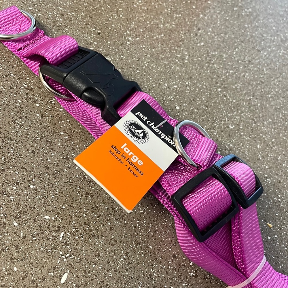 NWT Pet Champion Large step in dog harness